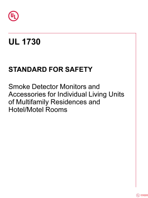UL 1730 PDF UL 1730 PDF